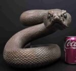 The Coiled Rattlesnake – Handcrafted Solid Brass Sculpture, “The Silent Guardian,” Symbol of Wisdom & Renewal