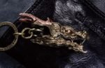 The Dragon Head Keychain – Handcrafted Solid Brass Clip