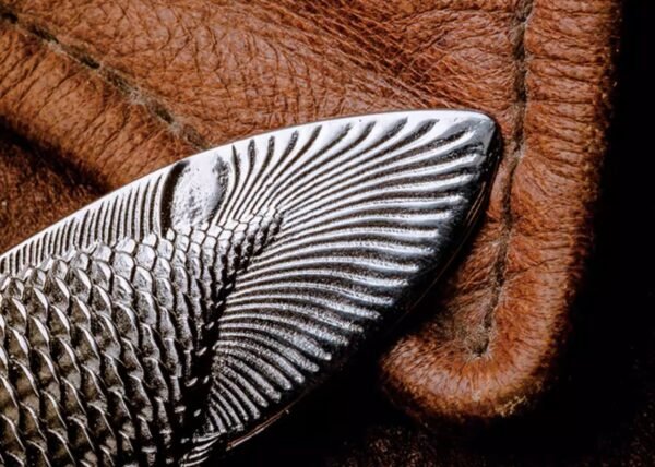 The Fishtail Knife – Handcrafted Stainless Steel Unsharpened Blade