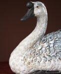 The Fortunate Geese – Handcrafted Shiwan Ceramic Sculpture, “Noble Companions,” National Intangible Cultural Heritage
