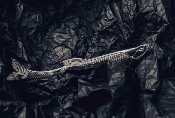 The Redfin Culter Bookmark – Handcrafted Stainless Steel Literary Companion