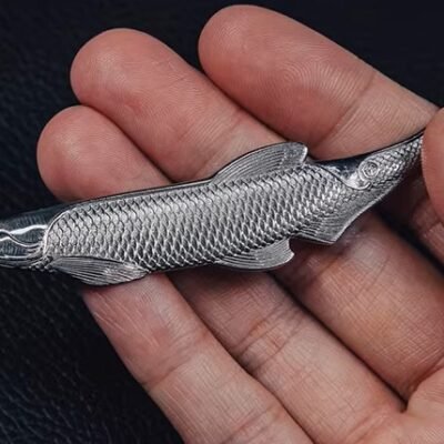 The Redfin Culter Bookmark – Handcrafted Stainless Steel Literary Companion