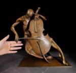 “Unending Melody” – Handcrafted Solid Bronze Sculpture
