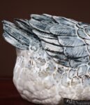 The Fortunate Geese – Handcrafted Shiwan Ceramic Sculpture, “Noble Companions,” National Intangible Cultural Heritage