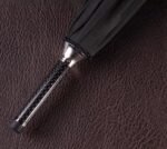 "The Silent King" – Handcrafted Snake Head Walking Cane Umbrella