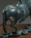 The Tang Dynasty Celestial Horse – "Treading on Clouds" Solid Bronze Sculpture