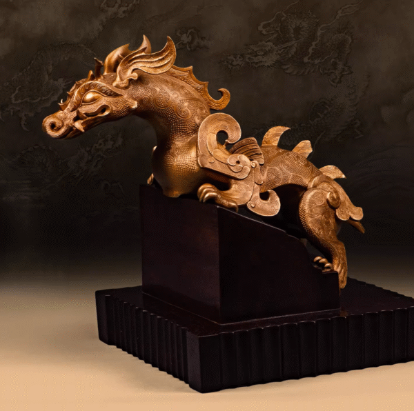 The Warring States Bronze Dragon – Museum Replica