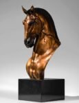The Horse’s Head – Handcrafted Solid Brass Sculpture, “Spirit of the Steed”