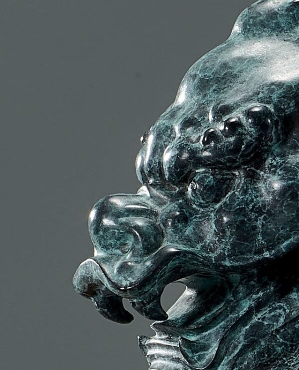 The Pixiu – Handcrafted Solid Bronze Sculpture, “The Wealth Guardian”