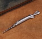 The Swordfish Tea Knife – Handcrafted Stainless Steel & Brass Dual-Purpose Tea Pick & Scoop