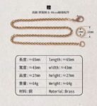 The Tortoise Shell Key Case – Handcrafted Solid Brass Portable Key Organizer