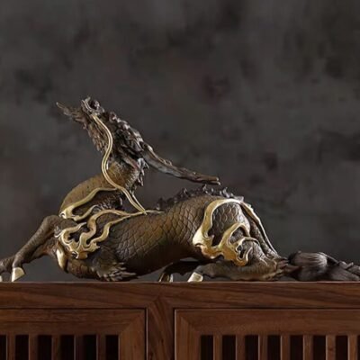 The Qilin – Handcrafted Solid Bronze Auspicious Beast