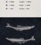 The Redfin Culter Bookmark – Handcrafted Stainless Steel Literary Companion