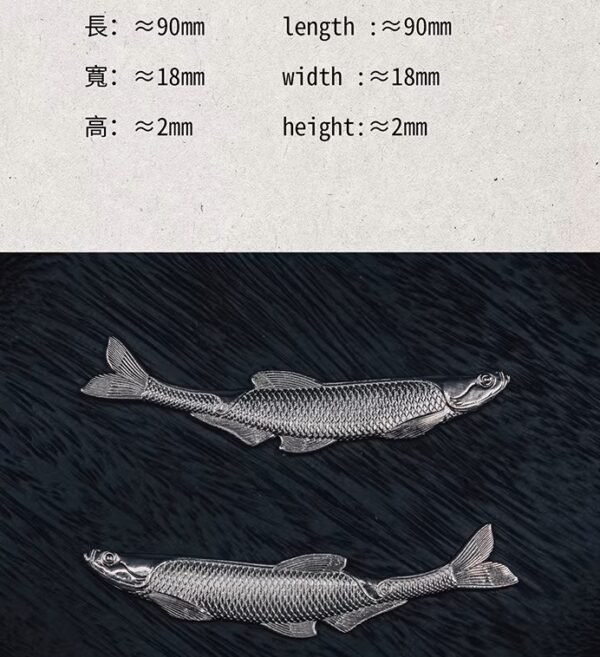 The Redfin Culter Bookmark – Handcrafted Stainless Steel Literary Companion