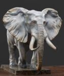 The Walking Elephant – Handcrafted Solid Bronze Sculpture