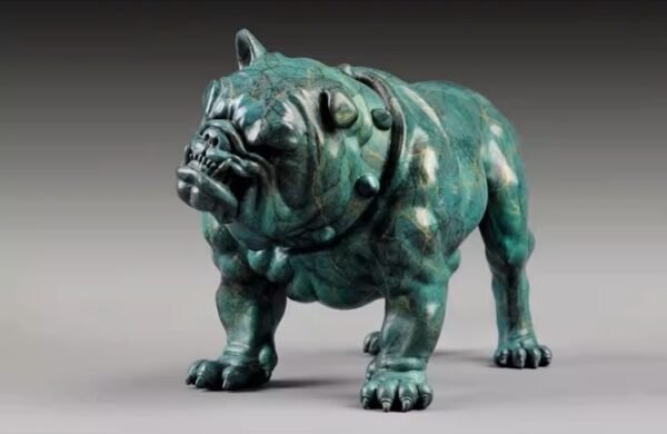 The Bulldog – Handcrafted Solid Bronze Sculpture