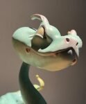 The Zodiac Serpent – Handcrafted Solid Bronze Sculpture, “The Charming Trickster”