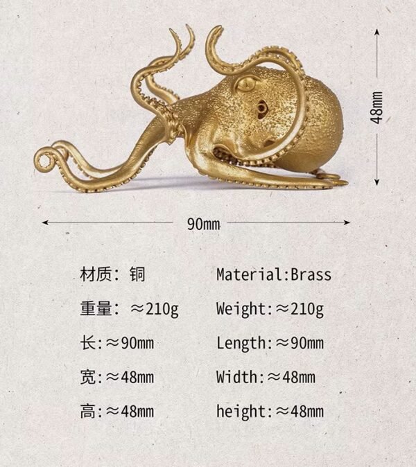 The Octopus Rack – Handcrafted Solid Bronze Multifunctional Stand