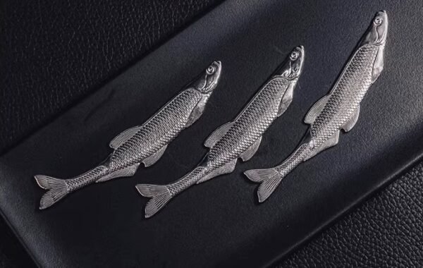 The Redfin Culter Bookmark – Handcrafted Stainless Steel Literary Companion