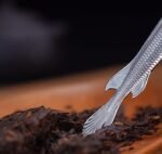 The Swordfish Tea Knife – Handcrafted Stainless Steel & Brass Dual-Purpose Tea Pick & Scoop