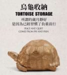 The Aldabra Tortoise Storage Box – Handcrafted Solid Brass or Copper Sculptural Container