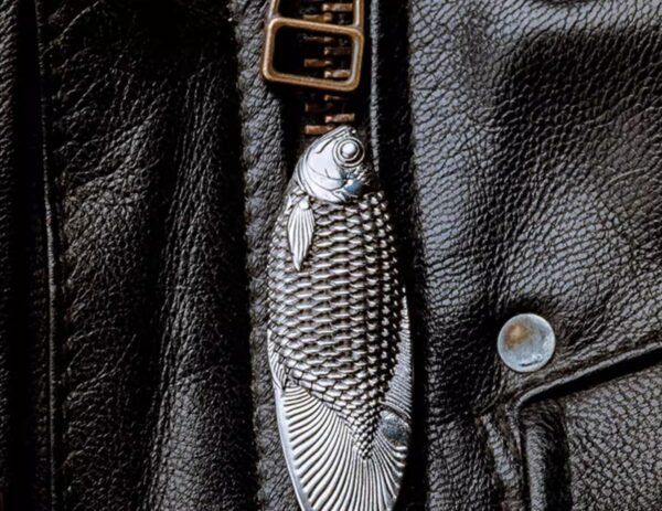 The Fishtail Knife – Handcrafted Stainless Steel Unsharpened Blade