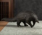 The Pangolin – Handcrafted Solid Brass Sculpture, “Armor of Prosperity,” Auspicious Symbol of Wealth & Protection