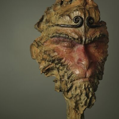 Wukong – Handcrafted Solid Brass Bust Sculpture, “Black Myth: Wukong”