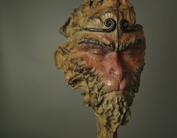Wukong – Handcrafted Solid Brass Bust Sculpture, “Black Myth: Wukong”
