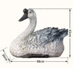 The Fortunate Geese – Handcrafted Shiwan Ceramic Sculpture, “Noble Companions,” National Intangible Cultural Heritage