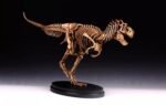 Tyrannosaurus Rex Skeleton – Handcrafted Solid Bronze Fossil Sculpture