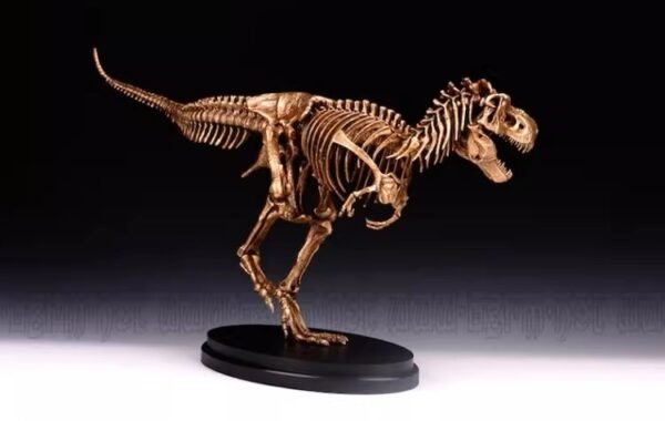 Tyrannosaurus Rex Skeleton – Handcrafted Solid Bronze Fossil Sculpture