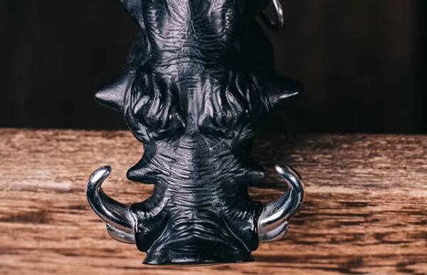 The "Stubborn Kiss" Warthog Hammer – Handcrafted Stainless Steel & Walnut Wood Bottle Opener Sculpture