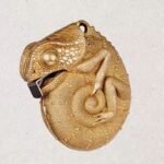 The Chameleon Tape Measure – Handcrafted Solid Brass Pocket Ruler, 2m / 6ft, Keychain Companion