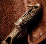 The Golden Cicada Whistle – Handcrafted Solid Brass Survival Whistle & Keychain