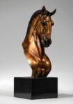 The Horse’s Head – Handcrafted Solid Brass Sculpture, “Spirit of the Steed”