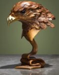 "The Elite" – Handcrafted Solid Brass Eagle Sculpture