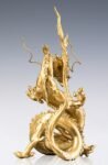The Dragon That Turns the Universe – Handcrafted Solid Brass Sculpture, “Soaring Prosperity,” Auspicious Symbol of Success & Good Fortune