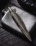 The Polypterus Tea Knife – Handcrafted Solid Brass or White Copper Cha Dao
