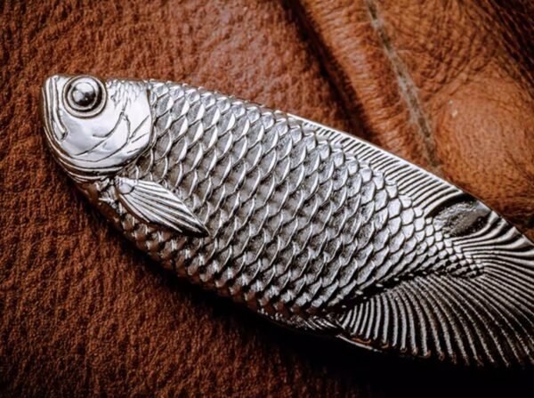 The Fishtail Knife – Handcrafted Stainless Steel Unsharpened Blade