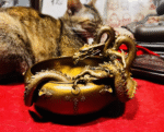 The Tokugawa Ieyasu Dragon Basin Bronze Sculpture