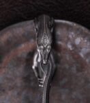 The Komodo Dragon Bangle – Handcrafted 925 Sterling Silver & 18K Gold Articulated Cuff