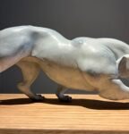 The Tiger – Poised to Strike, Handcrafted Solid Brass Sculpture