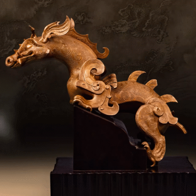 The Warring States Bronze Dragon – Museum Replica
