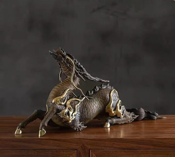 The Qilin – Handcrafted Solid Bronze Auspicious Beast