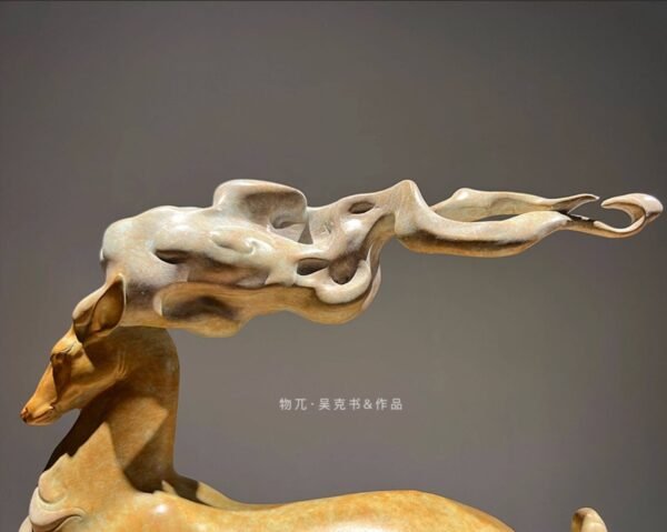 The Nine-Colored Deer – Handcrafted Solid Bronze Sculpture