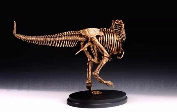 Tyrannosaurus Rex Skeleton – Handcrafted Solid Bronze Fossil Sculpture