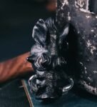 The "Stubborn Kiss" Warthog Hammer – Handcrafted Stainless Steel & Walnut Wood Bottle Opener Sculpture