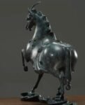 The Tang Dynasty Celestial Horse – "Treading on Clouds" Solid Bronze Sculpture