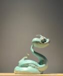 The Zodiac Serpent – Handcrafted Solid Bronze Sculpture, “The Charming Trickster”